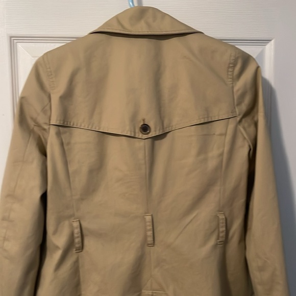 Vintage JCrew Collection classic trench coat size 2 - Picture 7 of 14
